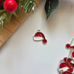 Silver Noel Baba Şapkası