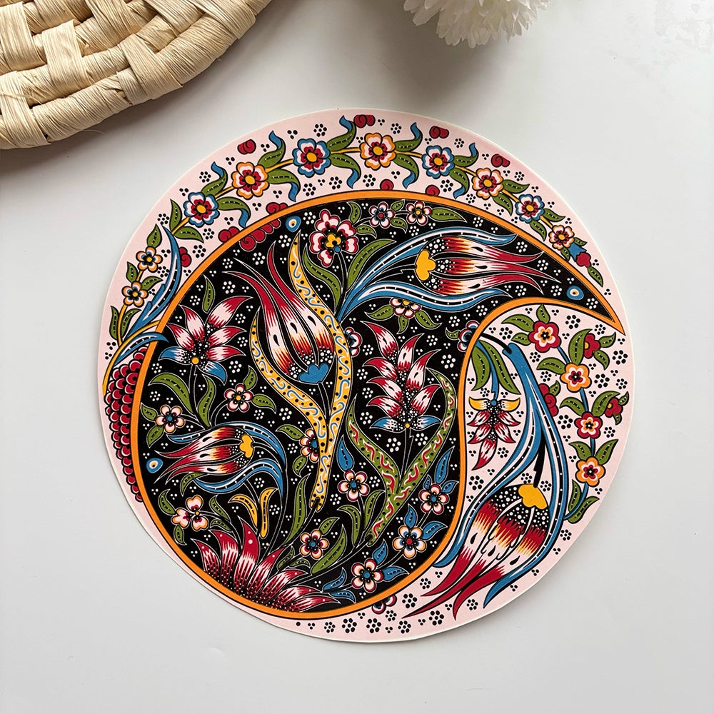 Sır Altı Çini Dekal (20cm) - KLPDKL005