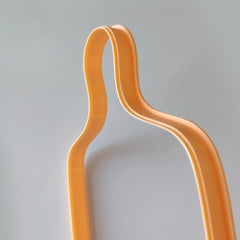 Oval Saplı Seramik Kesim Tahtası – Şablon Kesici Kalıp (28 cm)