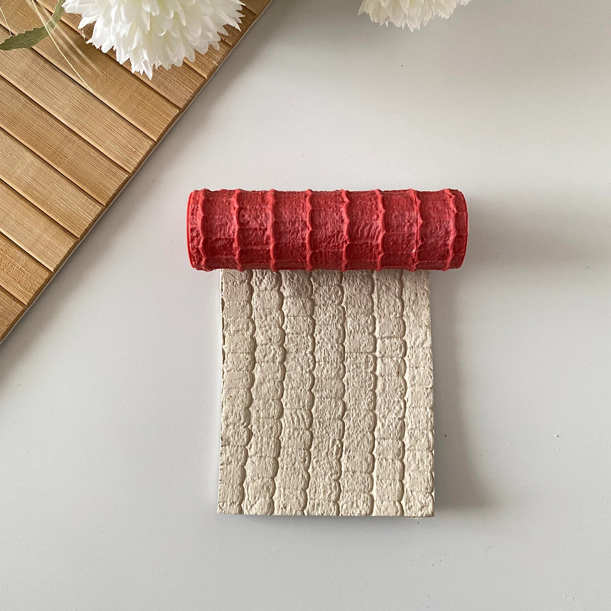 Kiremit Desen Polimer Kil Doku Rulosu - Model #KLPDR002