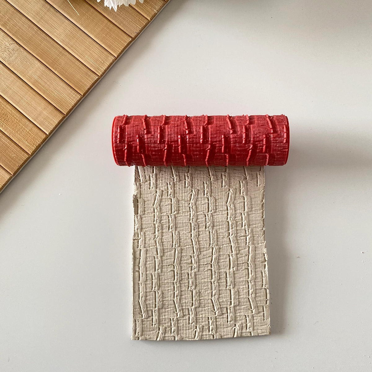 Duvar Desen Polimer Kil Doku Rulosu - Model #KLPDR003