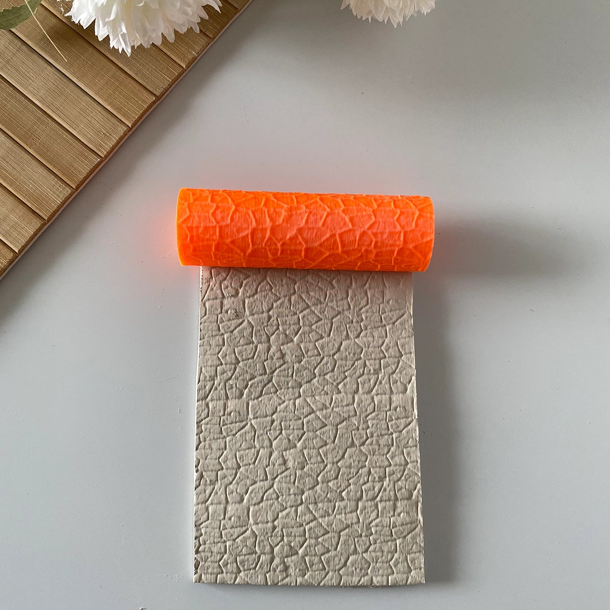 Toprak Deseni Polimer Kil Doku Rulosu - Model #KLPDR016