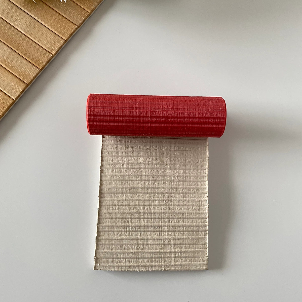 Zımpara Desen Polimer Kil Doku Rulosu - Model #KLPDR022