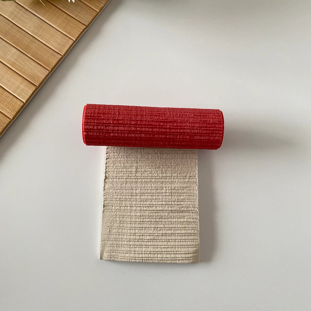 Zımpara Desen Polimer Kil Doku Rulosu - Model #KLPDR021