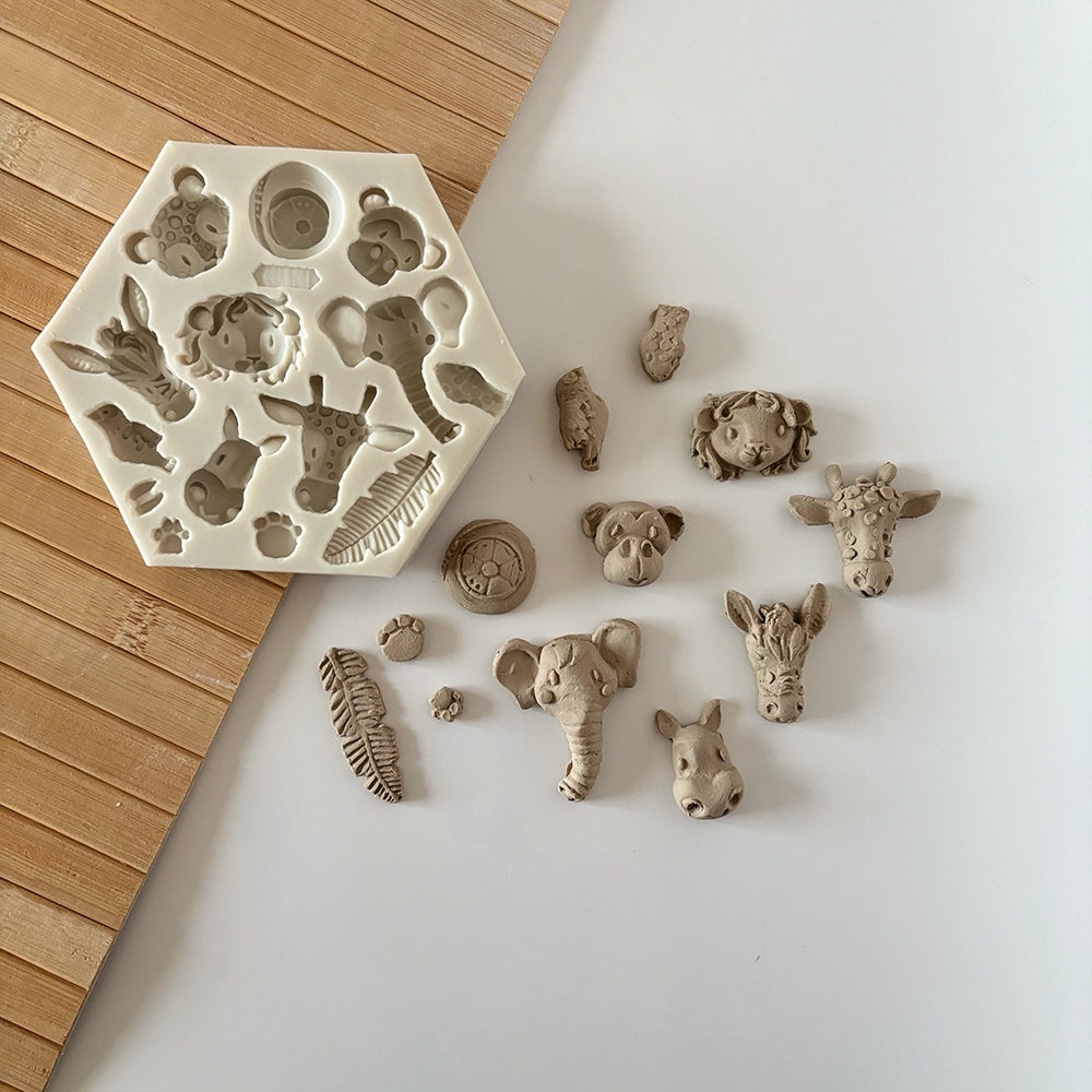 Safari Seti Silikon Kalıbı