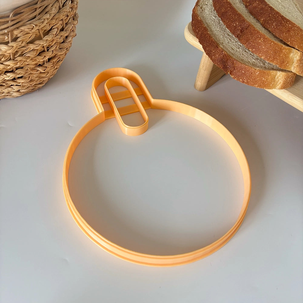 Yuvarlak Form Seramik Kesim Tahtası – Şablon Kesici Kalıp (29 cm)