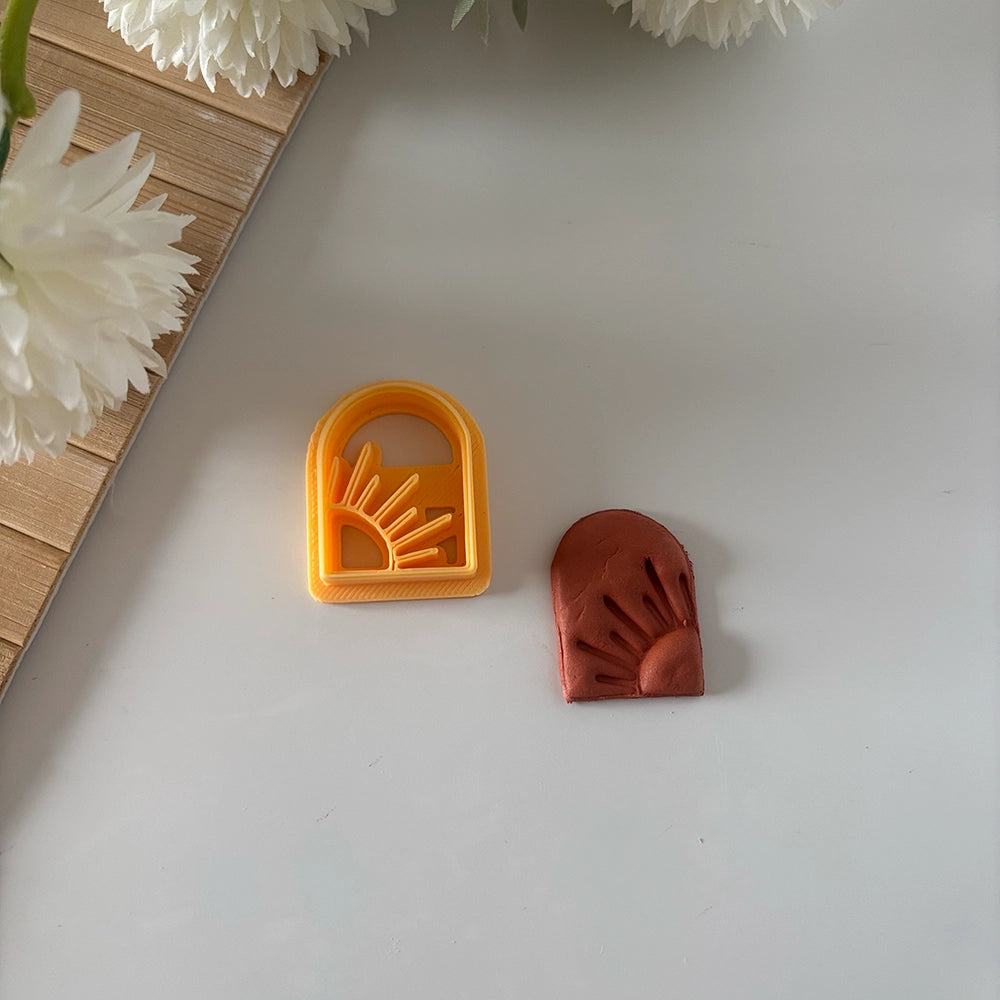 Yarım Güneş Polimer Kil Kalıbı - KLPP0132