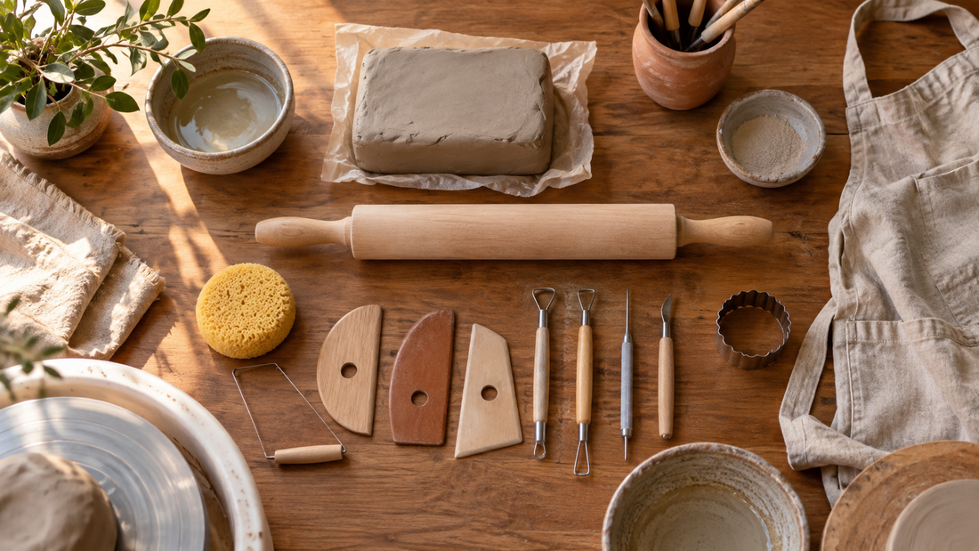 Seramiğe yeni başlayanlar için temel seramik araçları