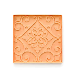 Osmanlı Motifli Seramik Karo Stamp & Kesici – 20x20 cm