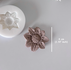 Mini Ayçiçeği Silikon Kalıp – 4 cm