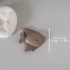 Melek Balığı Silikon Kalıp – 4,3 × 5 cm