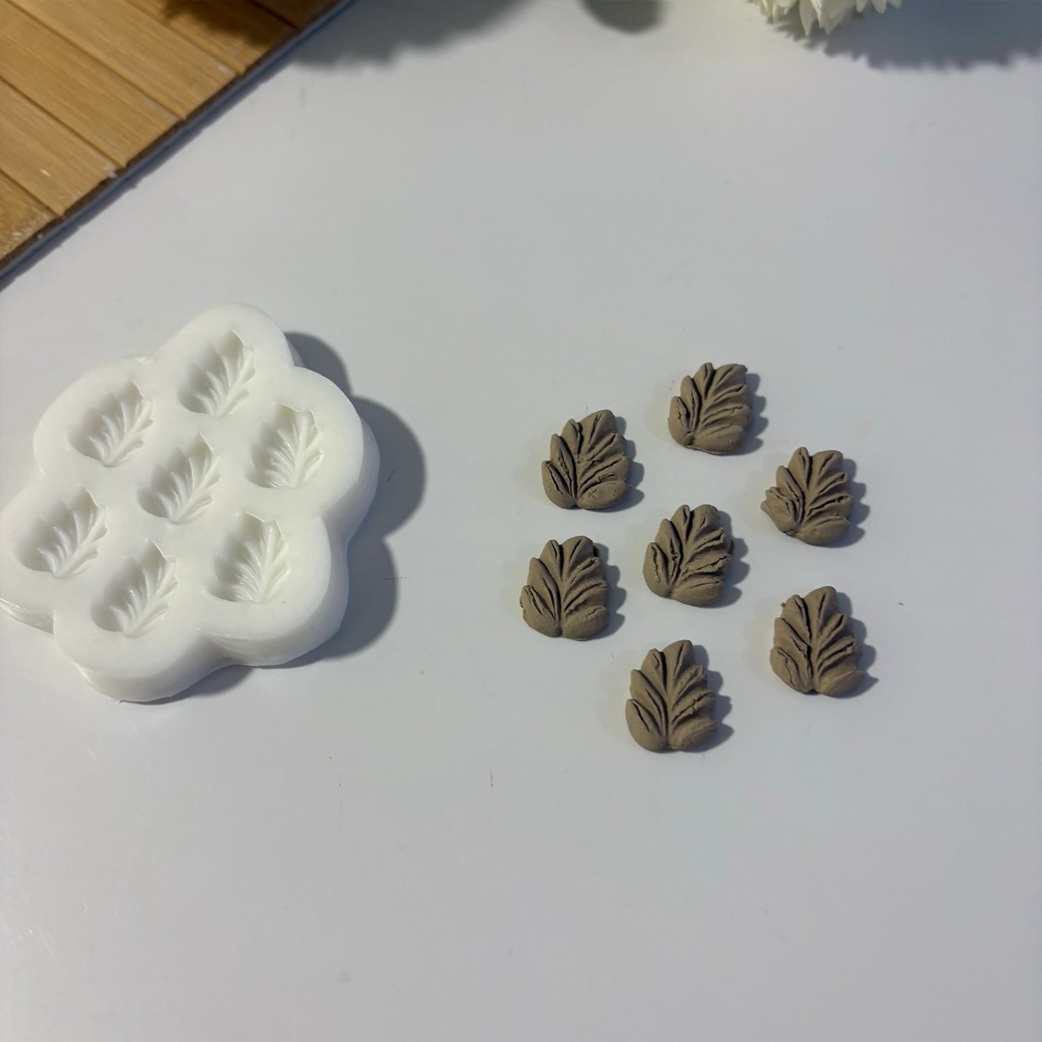 7'li Botanik Yaprakları Silikon Kalıbı