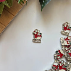 Silver Noel Baba Kızağı