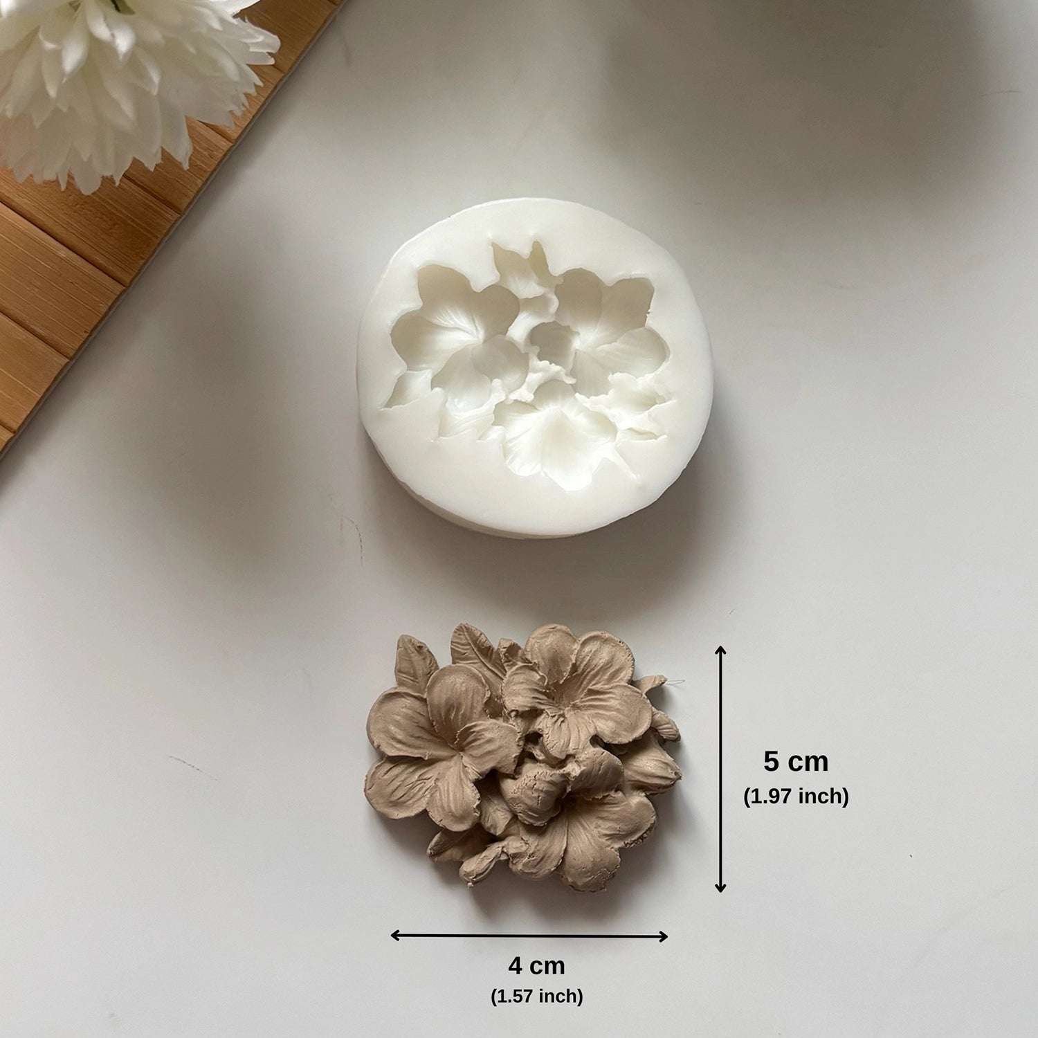 Ortanca Çiçeği Silikon Kalıbı