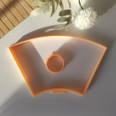 Üst Çap 8 cm × Alt Çap 4 cm × Yükseklik 13 cm (%10 Çekme Payı ile)