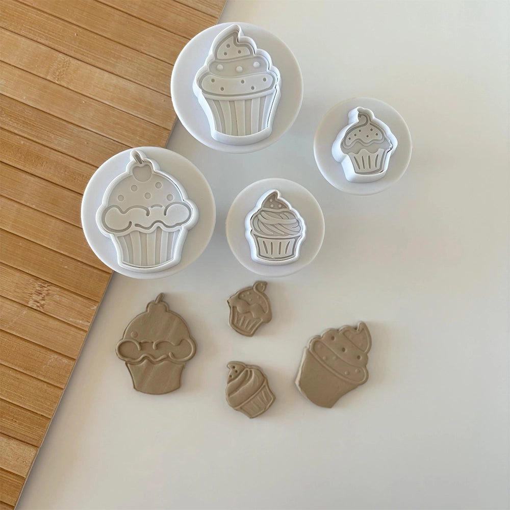 4'lü Cupcake Kesici Set
