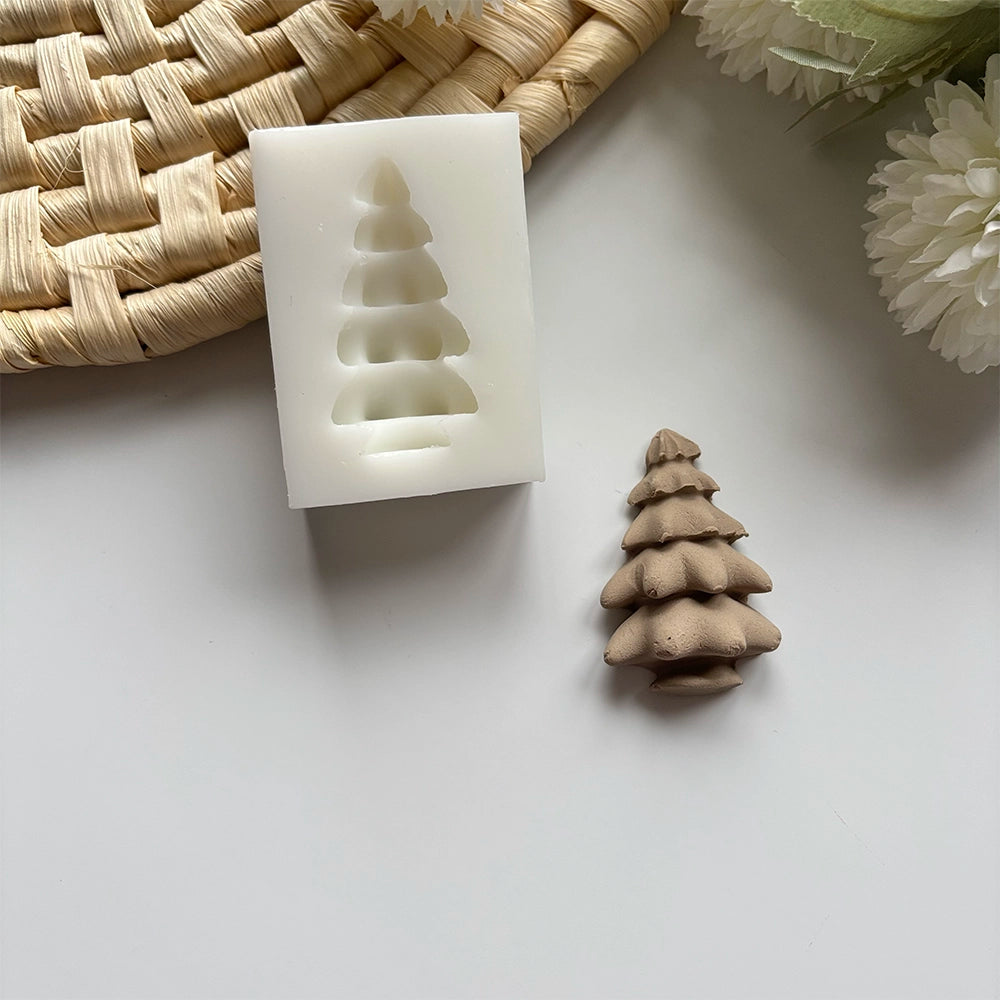 Detaylı Çam Ağacı Silikon Kalıbı