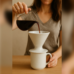 Seramik Kahve Demleyici (Dripper) Kil Kesici Kalıp Seti – Kalipix