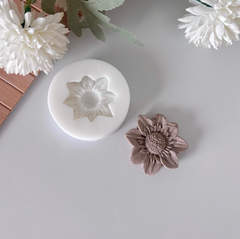 Mini Ayçiçeği Silikon Kalıp – 4 cm