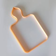 Motif Saplı Seramik Kesim Tahtası – Şablon Kesici Kalıp (28 cm)