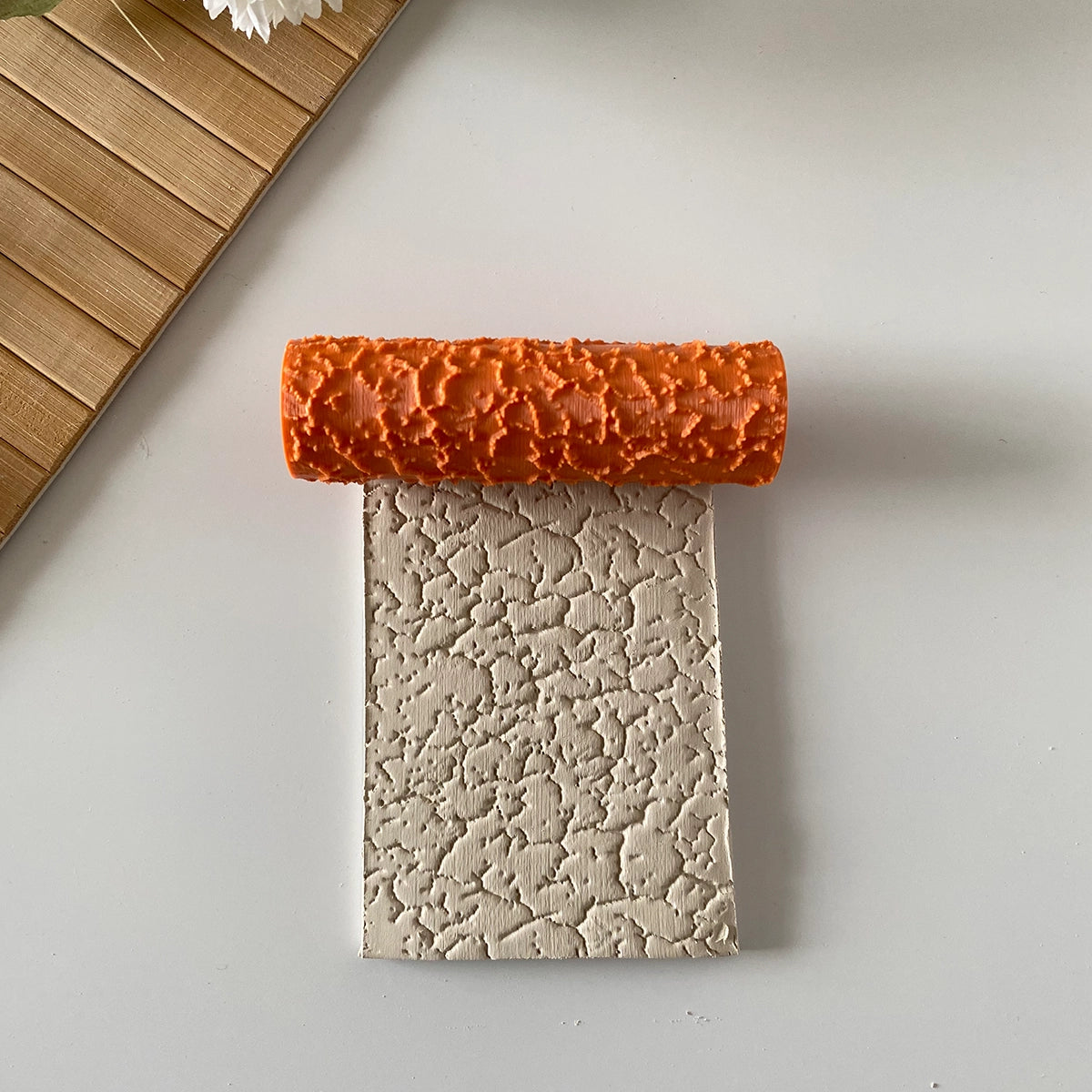 Ağaç Deseni Polimer Kil Doku Rulosu - Model #KLPDR008